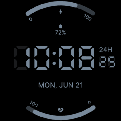 Super Digital Watch Face