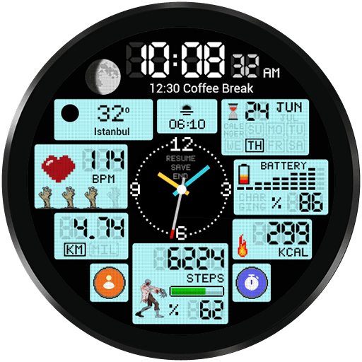 Modular Arcade - Watch Face