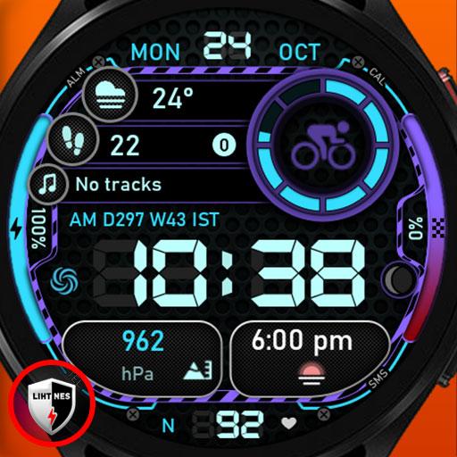 Colorful Digital Watch 072