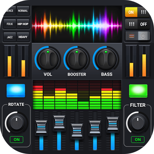 イコライザー - ベースブースター＆ボリューム EQ