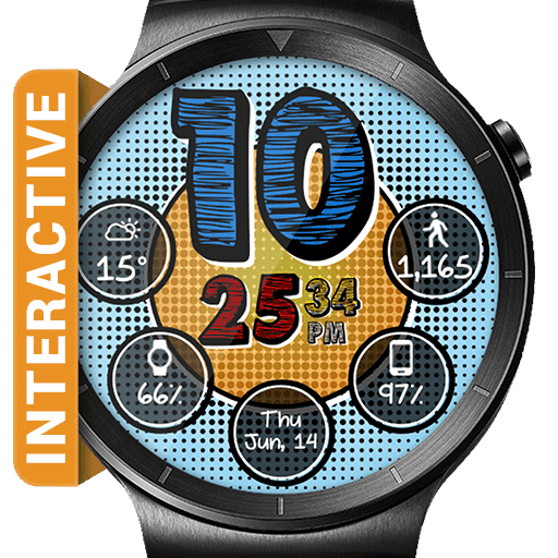 Retro Pop HD Watch Face