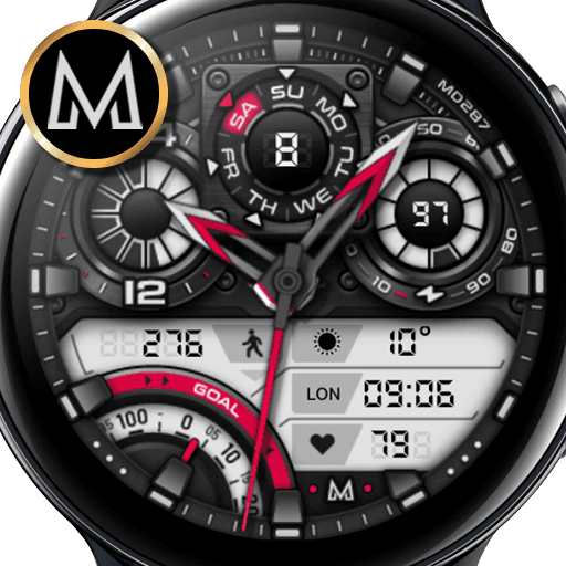 MD287: Analog watch face